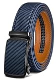 Automatik-Ratschengürtel aus echtem Leder,beidseitig verwendbar,passgenau verstellbar,Breite 35MM(1 3/108