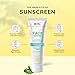 MZ Ideas Face Sunscreen SPF 50 PA+++,Very Water Resistant 80 Minutes, with Niacinamide, Centella, 72H Hydration for sensative skin, 2.12 fl oz