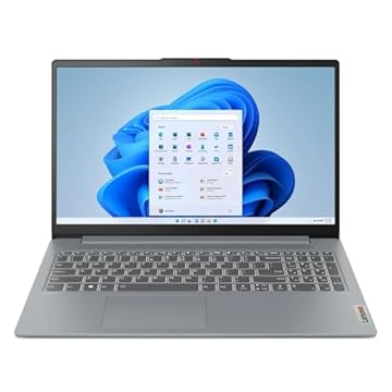 Lenovo IdeaPad Slim 3i 39.6 cm Laptop Intel Core i3-N305 8GB RAM 256GB SSD Arctic Grey