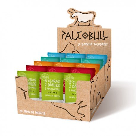 Paleobull Barritas Pack Sabores Clasicos Caja 15Ud 1 Unidad 50g
