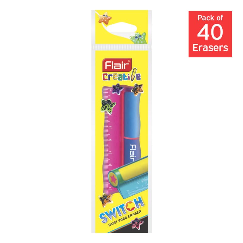 Image of Flair Switch Eraser | Pack of 40