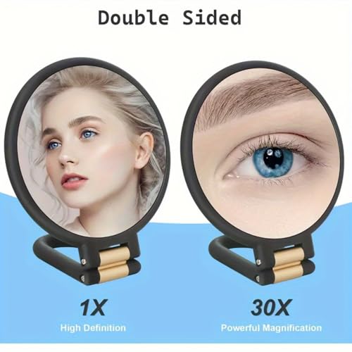 Espejo de maquillaje portátil con aumento x30 miniatura 5
