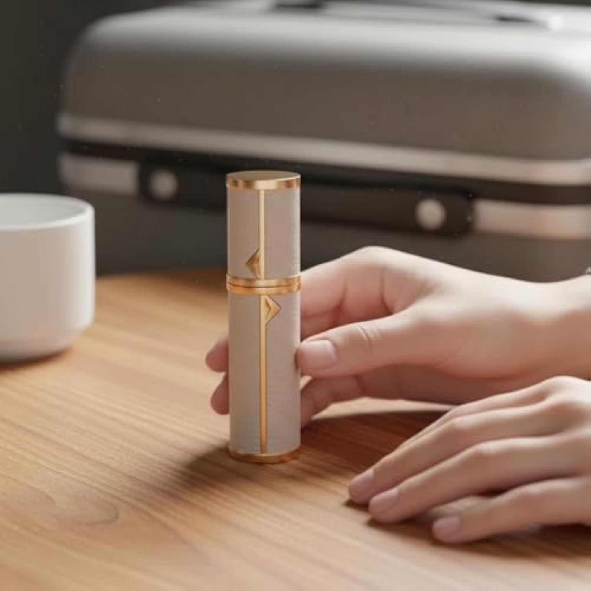 Luxury Mini Perfume Atomizer, Refillable Bottom Fill