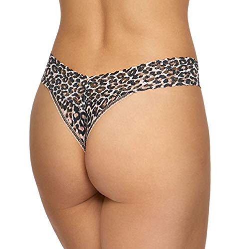 Hanky Panky Women's Classic Leopard Original Rise Thong, Multi, One Size #TOP1