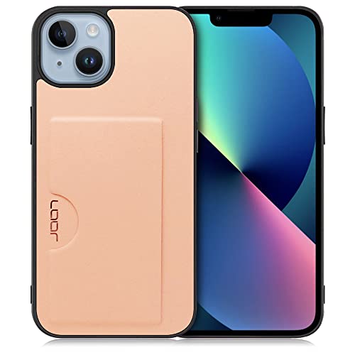 LOOF SKIN SLIM-SLOT U[ J[h[ X}zP[X for iPhone 14 p P[X Jo[ w Xgbvz[ J[h|Pbg Vv ϏՌ ^ y leather [Ao[[Y]