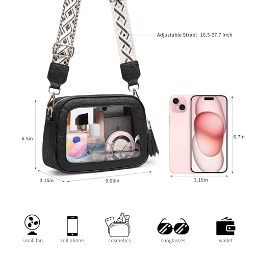 FALAN MULE Crossbody Bags for Women Trendy Vegan Leather Hobo Purses Shoulder Handbags2