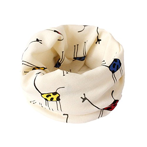 Lubier Lgodón Cuello Redondo Bufanda Scarf Cozy Suave Para Ni?o Bebé Unisex Para Oto?o Invierno