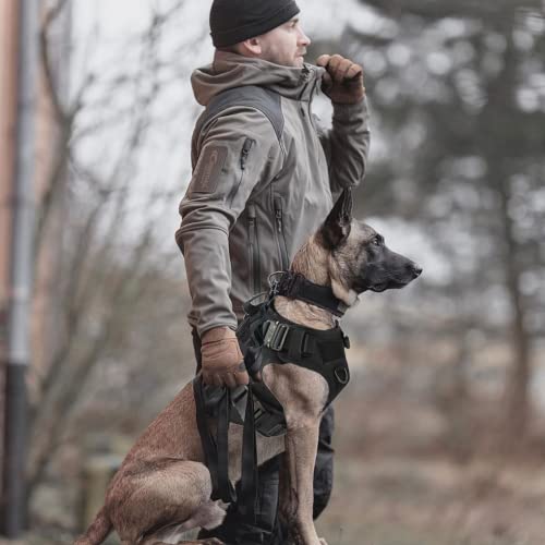 Pettorina tattica per cani, gilet tattico con