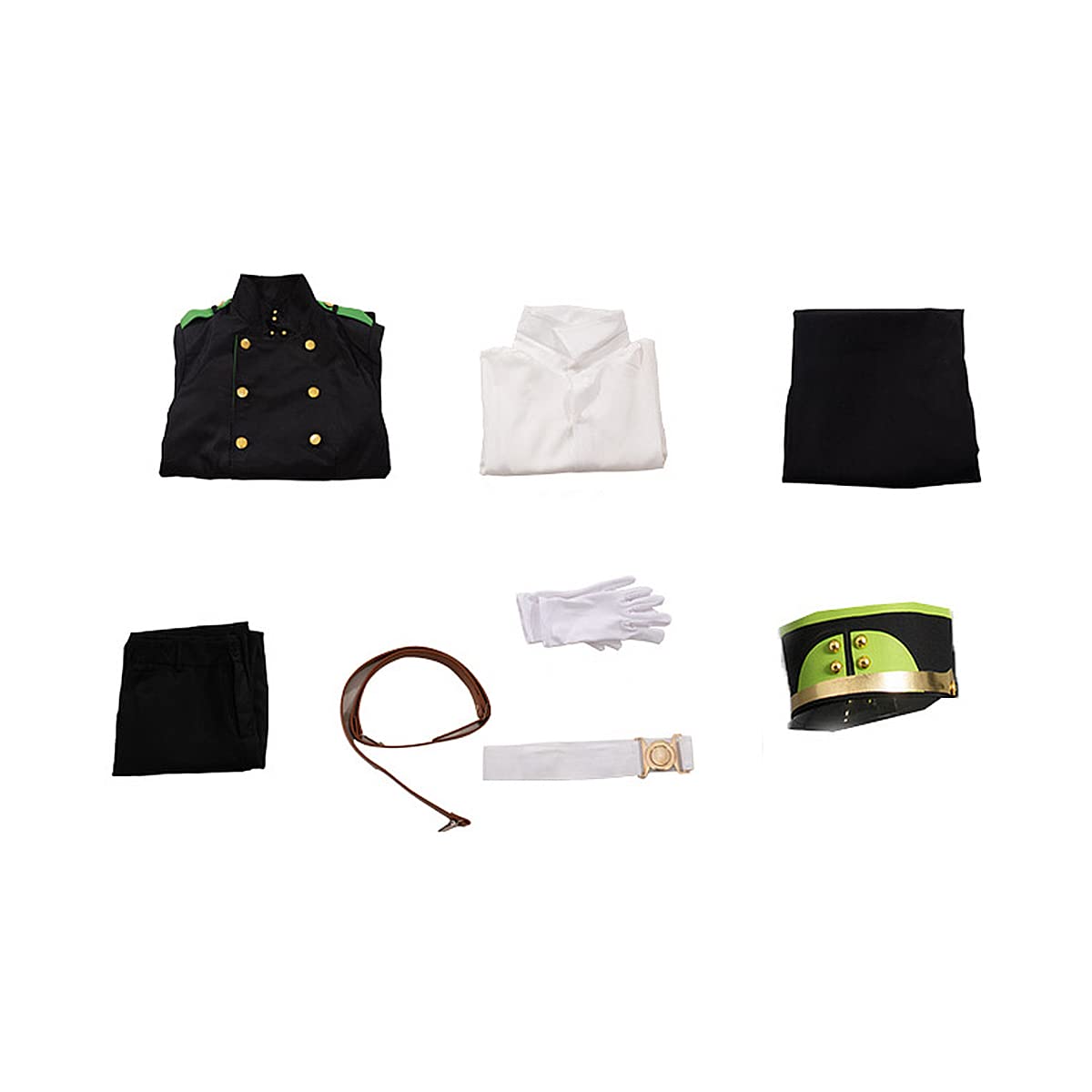 Amazon.co.jp: 終わりのセラフ コスプレ衣装 百夜優一郎 百夜ミカエラ 