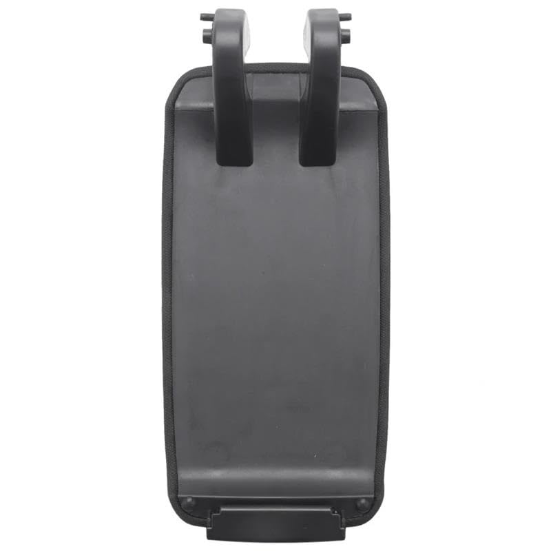 EVGATSAUTO Car Black Armrest Center Console Lid Cover for Audi A3 8 P/A5 2003 2004 2005 2006 2007 2008 2009 2010 2012 2013 8P0864245P(Cloth Leather