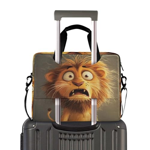 Maletín portátil tipo bandolera con cremallera para laptop 15.6" miniatura 4