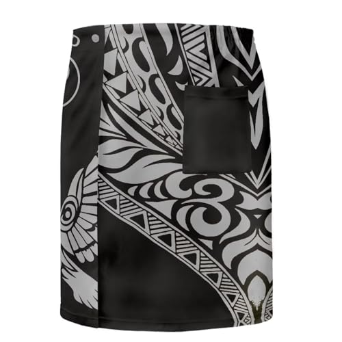 Samoan Dress for Men Lava Lava Sarong Wrap Tribal Hawaiian Wrap Skirt4