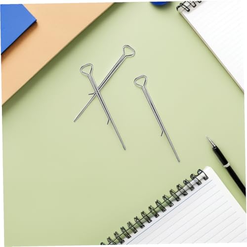 Clips metálicos para mechas de velas 12 pzas miniatura 6