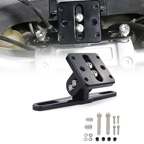 WELSAA Navigation Motorrad Für Ducati Monster 821 2015 2016 2017 2018 GPS Halterung GPS Navigation Halterung (Color : Monster Logo)