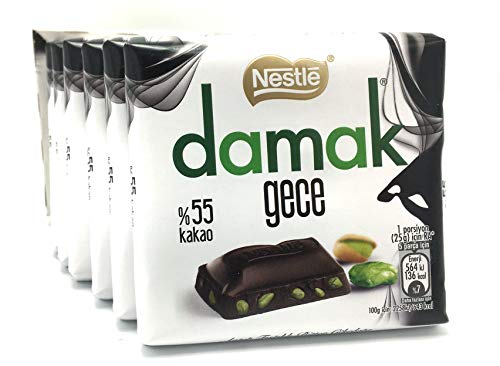 Damak GECE Dark Chocolate & Pistachio 6*65g (total 390g) Nestle