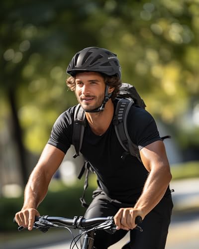 OutdoorMaster Gem II MIPS Lightweight Bike Helmet with Light for Youth and Adults