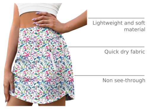 LouKeith Zipper Pocket Skort