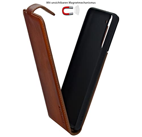 Étui protection à rabat original Suncase pour Samsung S26 5G fini les rayures sur l'écran en cuir