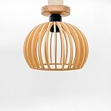 KY LEE シーリングランプ 和風 おしゃれ ダイニング 1灯 天井照明 照明器具照明 シンプル ナチュラル カフェ風 かわいい インテリア 食卓 リビング 寝室 キッチン 玄関 和風シーリングライト 白熱灯 LED対応 無垢材 天然木