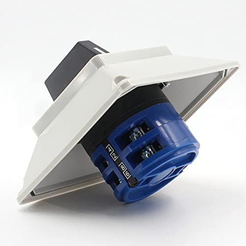 Changeover Selector Switch Rotary Cam Switch Latching Switch With Installation Waterproof Box 380V 32A 3 Positions 8 Terminals Lw26-32/2 Universal Rotary Cam Selector 1Pcs #TOP2