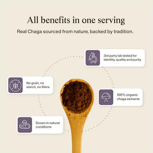Real Mushrooms Organic Chaga Capsules