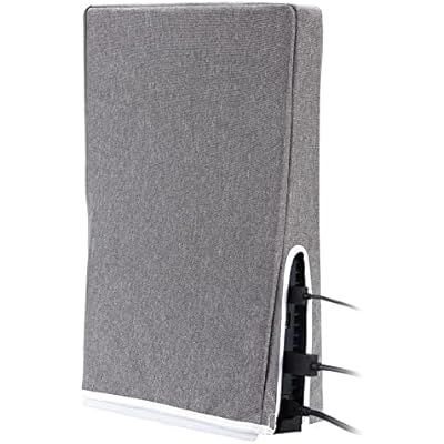 LUCKDANO Game console dust cover, multi-functional scratch-resistant dust cover for PS5 accessories