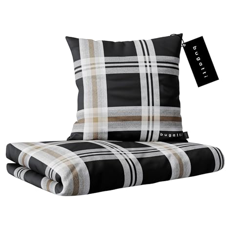 Bugatti 100% Cotton Mako Satin Bed Linen 135 x 200 cm