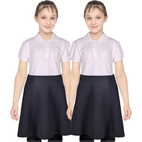 Uniforme escolar de niña elástico de verano para evitar calor