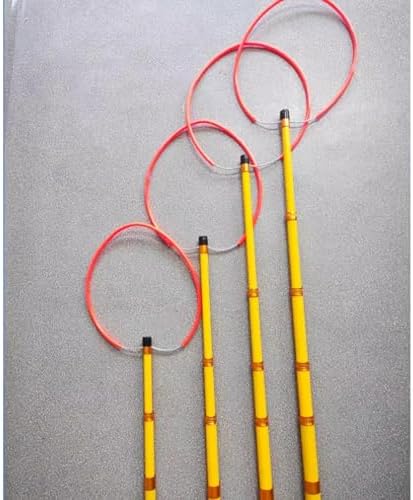 2 Pcs Heavy Duty Telescoping Pool Rescue Hooks, Extendable Lifesaving Device with FRP Pole for Swimming Pools, Waterparks & Gardens, 4.5-6.5 M (14.8-21.3 FT)