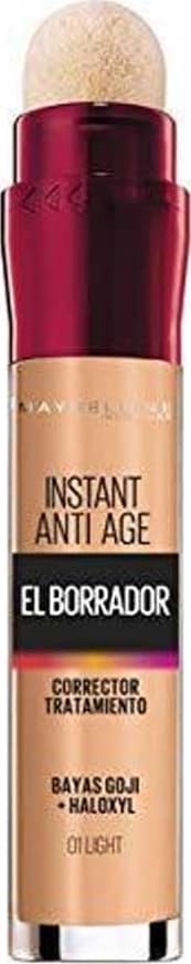Maybelline New York Instant Anti-Age Corrector de Ojeras, 01 Light