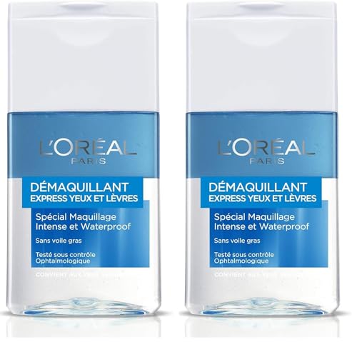Démaquillant Express Yeux & Lèvres L'Oréal Paris MO3054080063780 – Waterproof, 125 ml - vue 8