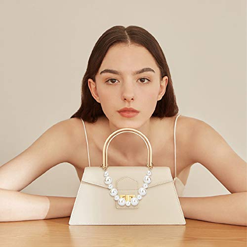 PandaHall 40cm Catena con perline perle per borsa