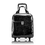 krokodilleder schweiz Sicheres, zentriertes Reißverschlussfach im Hauptfach.