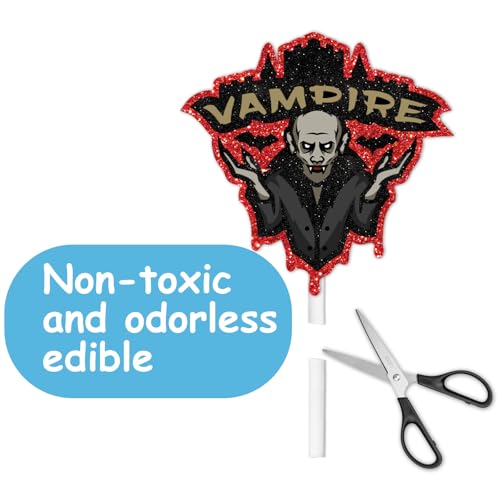 Uwaikin U-CP-0136 Vampires Dessert Cupcake Topper Pick thumb #4