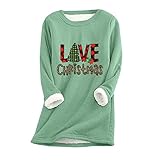 Kostüm Weihnachten Herren-Weihnachts-Familien-Pyjamas mit niedlichem Tress-Print Pjs Plaid Langarm-Familien-Matching-Weihnachts-Casusal-Pyjamas Nachtwäsche-Set Kurzer Schlafanzug Teenager Mädchen