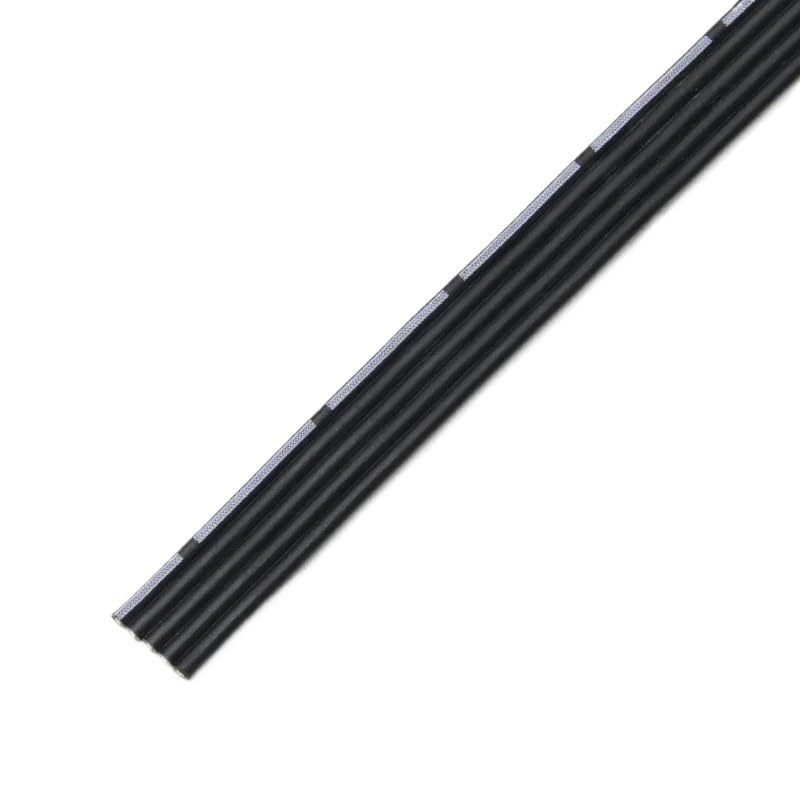 2/5/10m Elastyczny Silikonowy Przewód Równoległy 2-5p Bardzo Miękki 30 28 26 24 22 20AWG Kabel Miedziany Odporny Na Temperaturę(5P,10m20AWG)