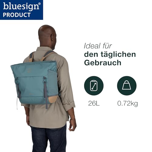 Osprey Daylite Unisex Tote Pack, 26L, Soundwave Grey/Latte Brown, O/S