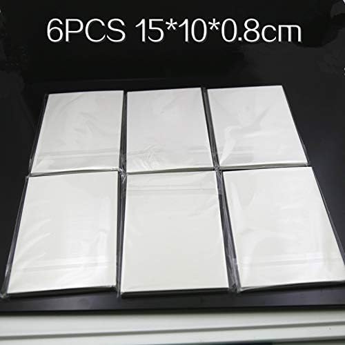 6 PCS White Rubber Composite DIY Rubber Bricks The Manual Stamp Chapter Rubber Material White Brick Carving