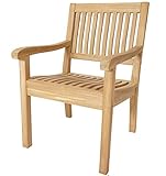 KMH®, Teak Gartensessel LEA (#102159)