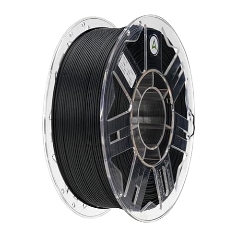 Creality PPA-CF 3D Printer Filament, High-Performance PPA (Polyphthalamide) Nylon Reinforced with Carbon Fiber 1Kg (2.2lbs) Spool for 3D Printer (Black)