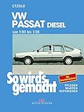 passat variant 2019 abmessungen  So wird\'s gemacht, Bd.28, VW Passat und Passat-Variant / VW Santana, Diesel und Turbo-Diesel (Sept.\'80 bis März \'88): So wird´s gemacht - Band 28 (Print on Demand)