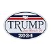 Oval Shaped Magnet - Donald Trump For President 2020 - Republican Party Magnetic Bumper Sticker - 6" x 4"