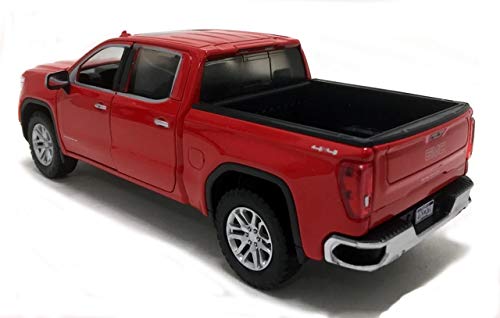 Camioneta GMC Sierra 1500 SLT 2019 a escala 1:24 roja miniatura 2