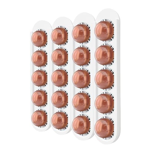 Bamboo Pod Holder, Adhesive Wall Mount, 20-Capsule (Vertuo)