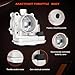 4891735AC Electronic Throttle Body - Compatible with 2007-2017 Jeep Patriot Compass, 2008-2014 Dodge Avenger, 2009-2017 Journey, 11-14 Chrysler 200, 07-10 Sebring - Replace# 04891735AC, 4891735AD