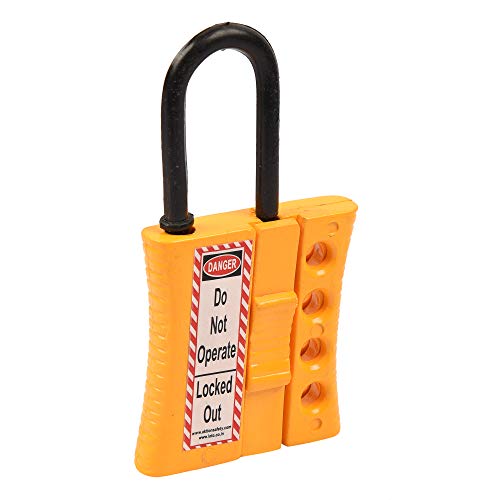 Image of Lockout HASP De-Electric AK-SLDH-75Y Lock and hold (Pack of 2)