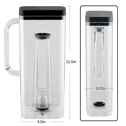 Anbige Replacement Parts 66oz Water Reservoir with Filter Holder and 6 charcoal Water Filters,Compatible with Keurig K-Supreme Single Serve K-Cup Pod Coffee Makers by Anbige - Image 2