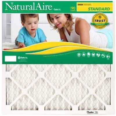 Standard Pleated Air Filter, 90 Days, 23.5x23.5x1-In.