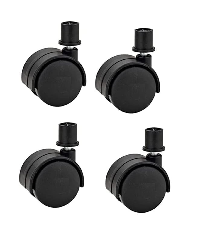 Universal Air Cooler Wheels Set of 4 with Smooth Moving Castor | Heavy Duty Replacement Tyres for Symphony, Bajaj, Crompton,Usha & Other Cooling Weel Caster Units, Furniture, Table, Trolley, Stand-image-49