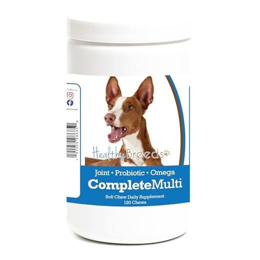 Healthy Breeds Ibizan Hound All in One Multivitamin Soft Chew 120 Count